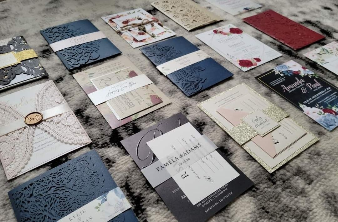 Wedding Invitations  |  Day of Stationary  |  Bridal Shower |  Thank You Cards by SB Invitations - www.theweddingring.ca - listings -