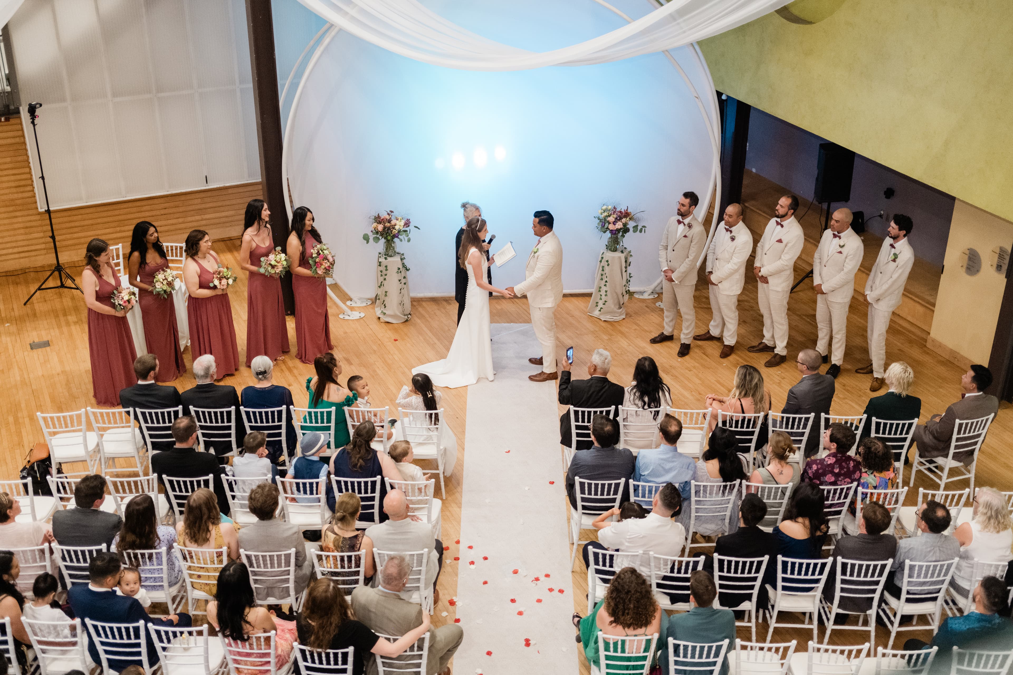 modern museum wedding Kitchener