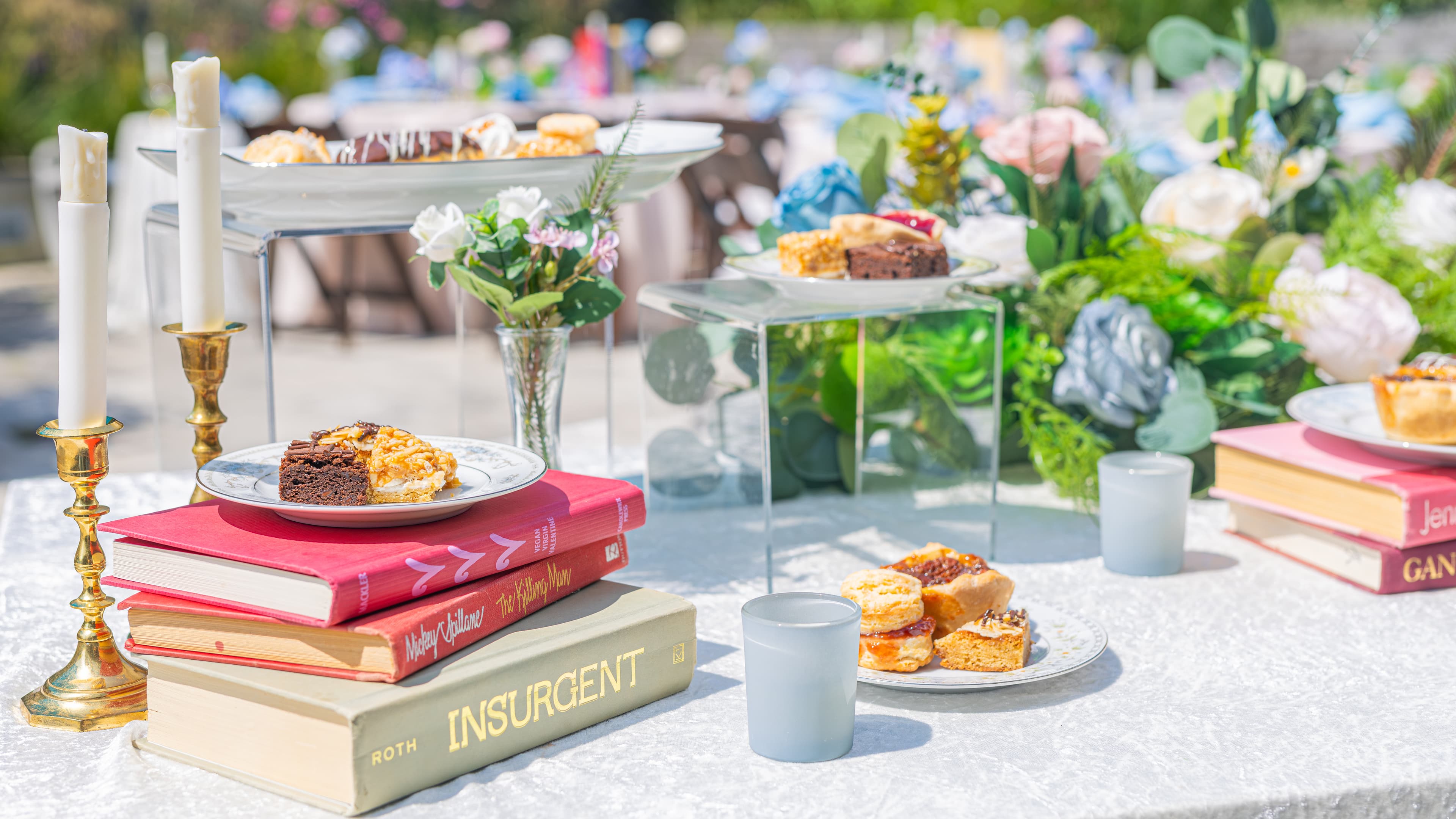 book-themed bridal shower Kitchener