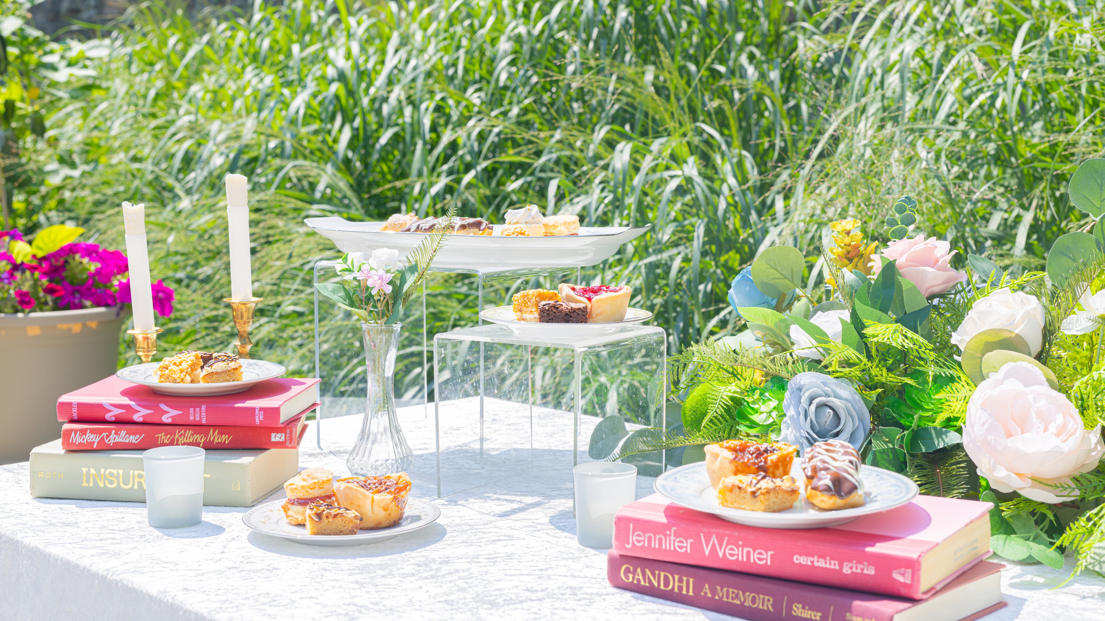 book-themed bridal shower Kitchener