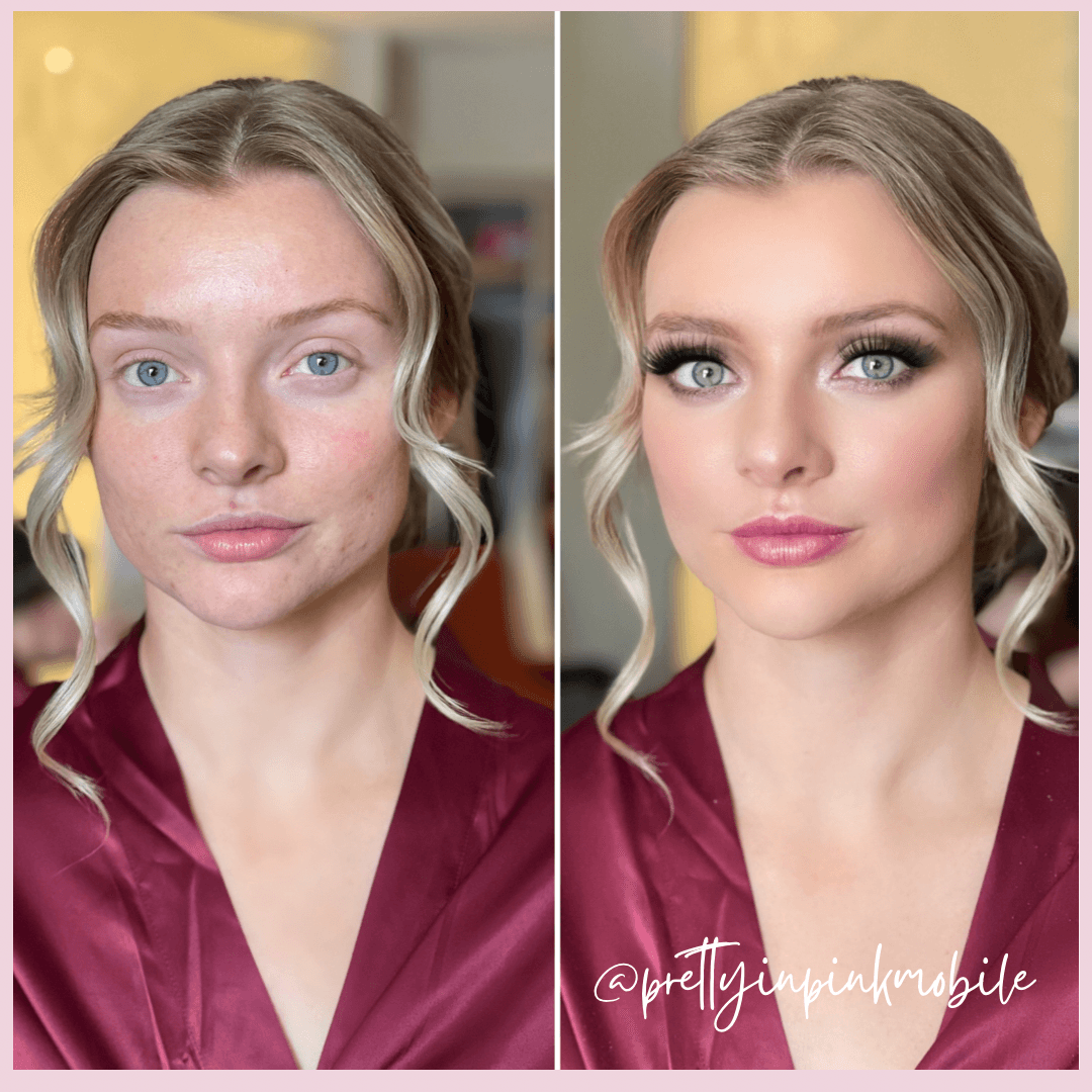 PRETTY IN PINK MOBILE MAKEUP &amp; HAIR - www.theweddingring.ca - listings -