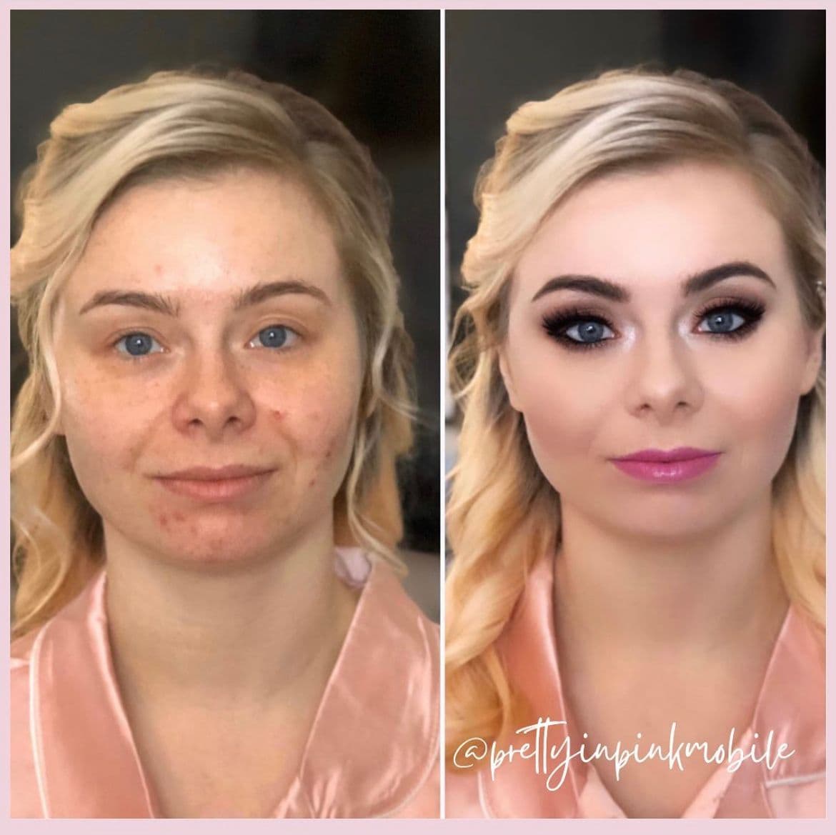 PRETTY IN PINK MOBILE MAKEUP &amp; HAIR - www.theweddingring.ca - listings -