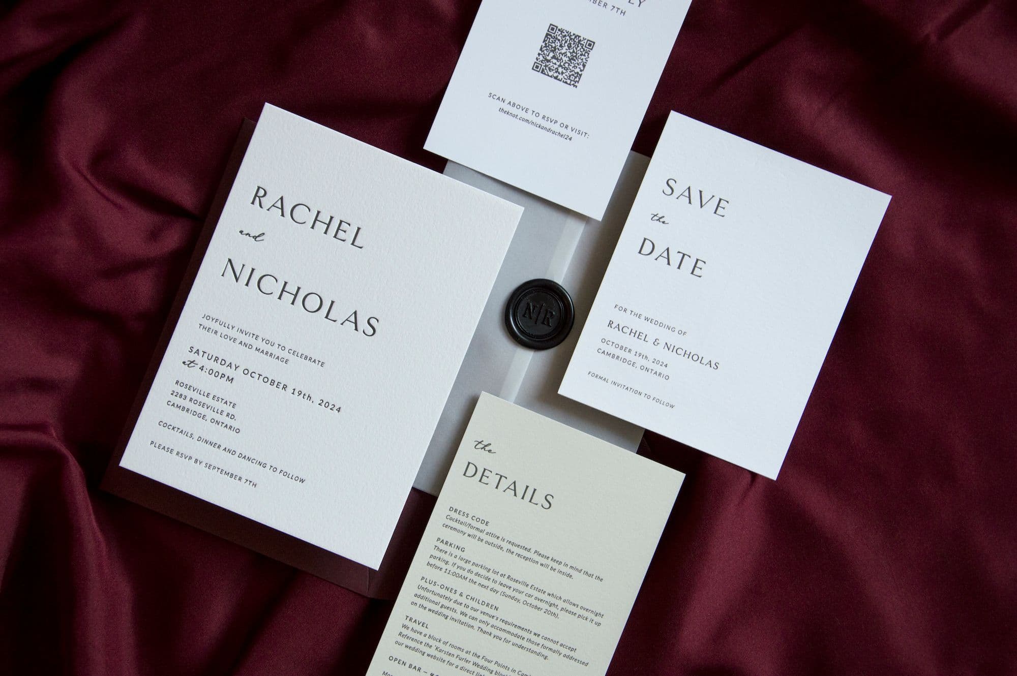 Iona Press – Letterpress Wedding Invitations - www.theweddingring.ca - listings -