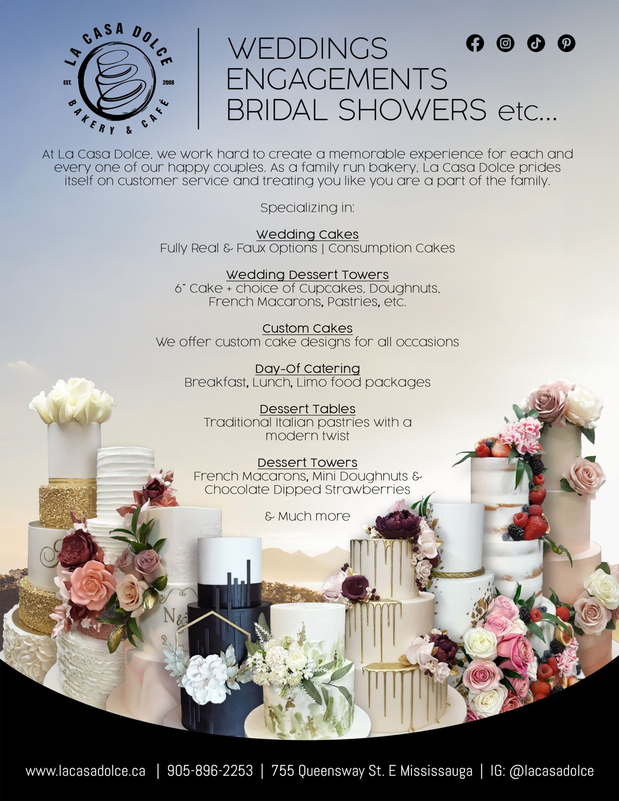 La Casa Dolce Bakery &amp; Cafe - www.theweddingring.ca - listings -