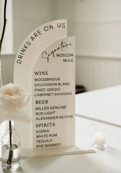 TAVI Signage Co. Rental Collection - www.theweddingring.ca - listings -