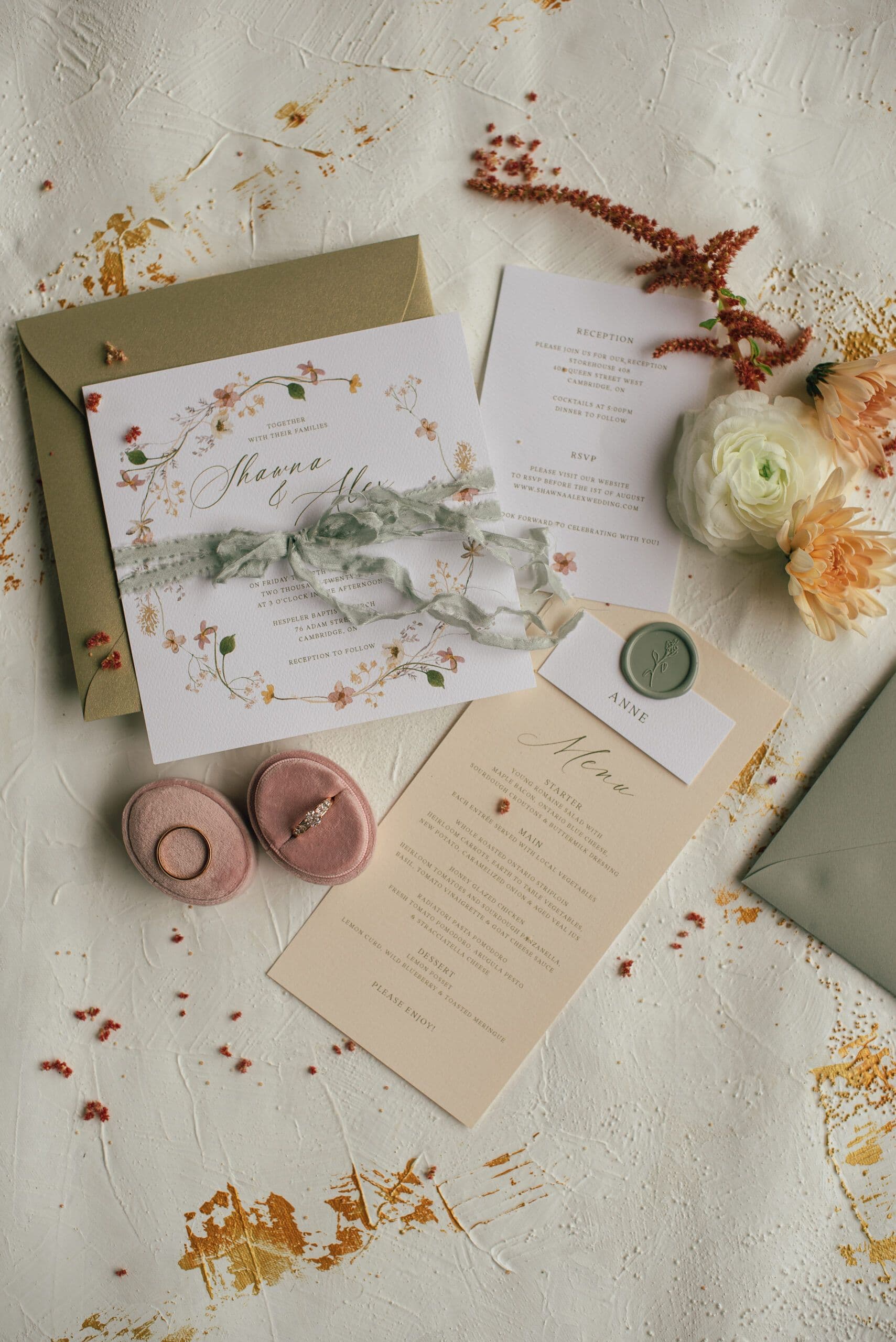 Soft Pink Wedding Colour Palette