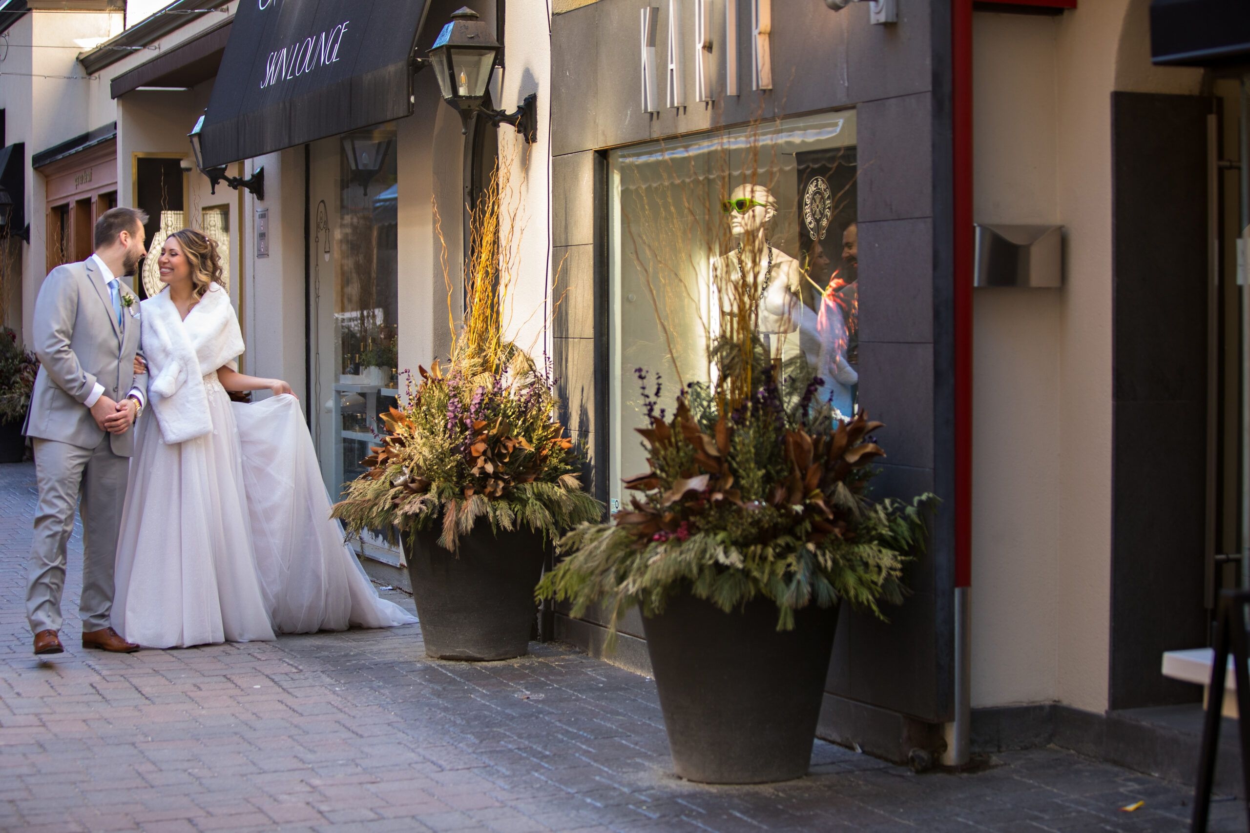 Pastels and Gold Wedding