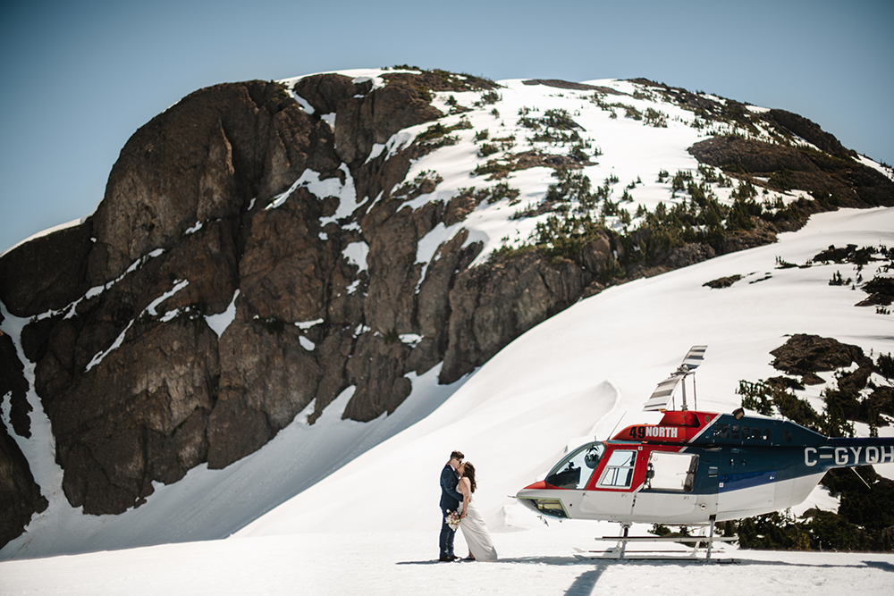 Heli-Love - Ashley & Jess {Destination Wedding Story}