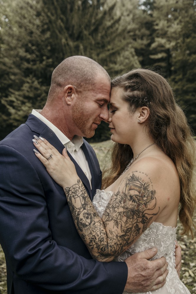 'Til Death Do Us Part | Renee & David Cowan {Real Wedding Story}