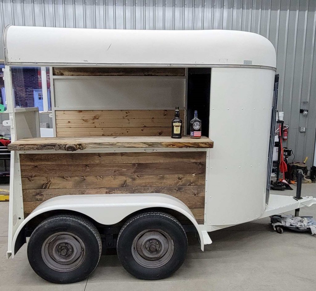 The Wedding Ring, Party Supply Co. Stratford Ontario Rental Supply Company, Bar Trailer