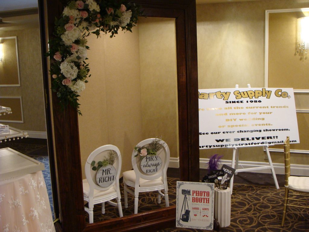 The Wedding Ring, Party Supply Co. Stratford Ontario Rental Supply Company, Giant Photo Frame
