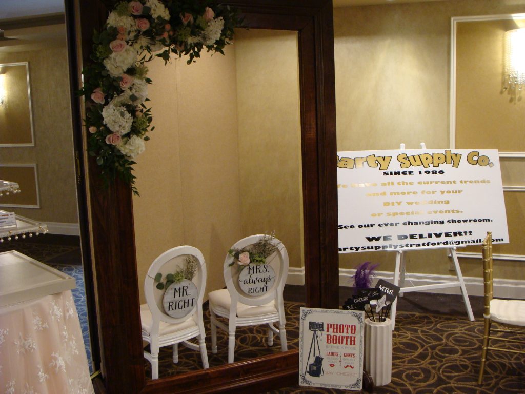 The Wedding Ring, Party Supply Co. Stratford Ontario Rental Supply Company, Giant Photo Frame