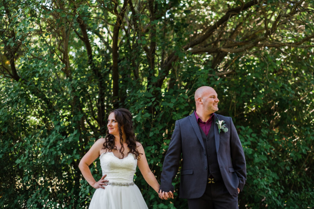 The Wedding Ring, Waterloo Regional Police Association, bride and groom holding hands