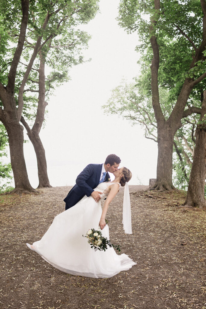 Simple white wedding, Ancaster Mill, Fedora Media