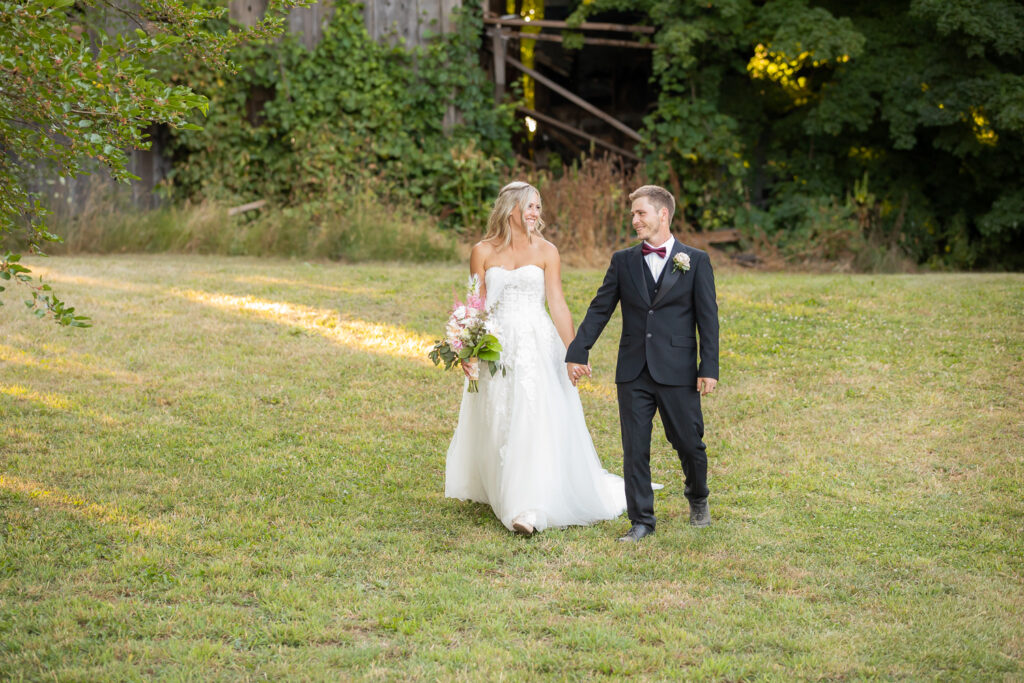 Shades of pink, K Pellerin Photography, Ontario wedding photographer