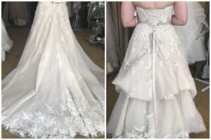 Wedding Dress bustles, sew stylish wedding works